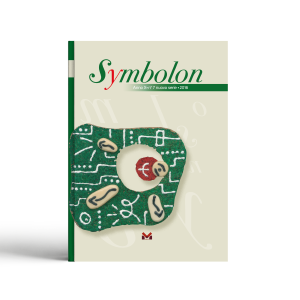 Rivista Symbolon anno X・n°7 nuova serie・2016